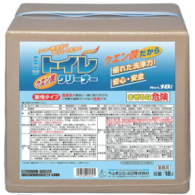 【ポイント10倍】ペンギン トイレ用洗剤・除菌剤詰替用 クエン酸トイレクリーナー 18L 6462 【DIY 工具 TRUSCO トラスコ 】【おしゃれ おすすめ】[CB99]