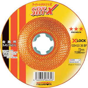 �y�|�C���g10�{�z���a�{�� �X�[�p�[���a�e�N�}X SRT-X 125×3.5 36 SRTX12535-36 [10����] �yDIY �H�� TRUSCO �g���X�R �z�y������� �������߁z[CB99]
