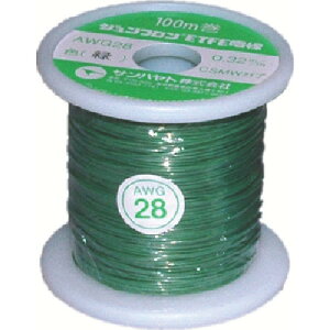 y|Cg10{zTng WtETFEd100MΐF AWG28-100M-GREEN yDIY H TRUSCO gXR zy ߁z[CB99]
