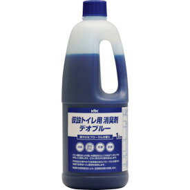 【ポイント10倍】古河薬品工業(株) KYK 仮設トイレ用消臭剤デオブルー1L 41-001 【DIY 工具 TRUSCO トラスコ 】【おしゃれ おすすめ】[CB99]