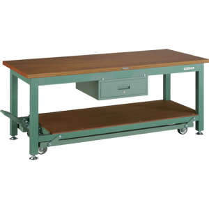 �y�|�C���g10�{�z�g���X�R���R(��) TRUSCO �d�׏d��Ƒ�ړ���(3000kg)TWC�^ 1800X750XH740 1�i���o�t �O���[���F TWC-1800F1 �yDIY �H�� TRUSCO �g���X�R �z�y������� �������߁z[CB99]