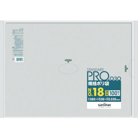 【ポイント10倍】サニパック スタンダードポリ袋18号(0.03mm) L-18 【DIY 工具 TRUSCO トラスコ 】【おしゃれ おすすめ】[CB99]