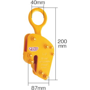 �y�|�C���g10�{�z�O�؃l�c����(��) NETSUREN DV�^ 1/2TON �h�����ʒ݃N�����v D2750 �yDIY �H�� TRUSCO �g���X�R �z�y������� �������߁z[CB99]
