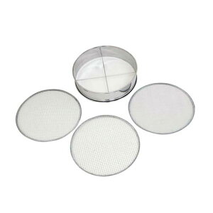 ステンレス土フルイ・30CM 【ポイント10倍】【ステンレス製 錆び サビに強い フィルター 小石 選別 ゴミ 取り除く 除去 細目 中目 荒目 土 フルイ 砂 土ふるい ふるい 園芸 ガーデニング】【お