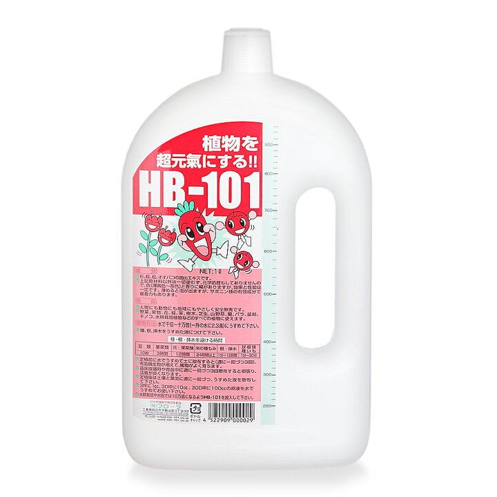 楽天市場】天然植物活力液 HB-101 1リットル【フローラ HB101 肥料 