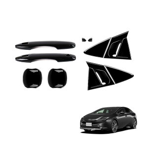 �v���E�X60�n ZVW60/MXWH60 �A�N�Z�T���[ �h�A�n���h���v���e�N�^�[ �h�A�n���h���J�o�[ ���O�n���h�� �t�����g&���A 10���Z�b�g �G�A���p�[�c �L�Y�h�~ �h���X�A�b�v �Ԏ��p�݌v ABS�� PRIUS 60 