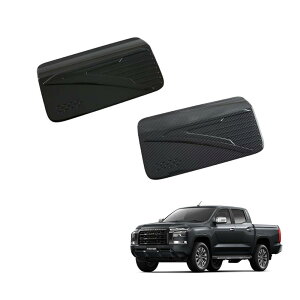 ミツビシ トライトン 3代目 GLS GSR アクセサリー フューエルリッドカバー 給油口カバー フューエルリッドガーニッシュ ABS製 車種専用設計 エアロパーツ TRITON LC2T型 カスタムパーツ「1Pカーボ