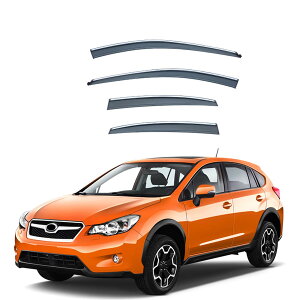 スバル クロストレック GP 2012-2017 ドアバイザー 社外品 車用 サイドバイザー 車種専用設計 アクリルバイザー 自動車バイザ カーレインシールド