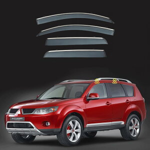 OH Outlander 2006-2012 hAoCU[ Ԏp݌v ԗp TChoCU[ X[N J悯 J[CV[h Œ 4Zbg ToCU[ EBhE