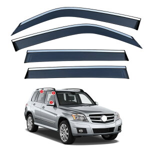 �x���c GLK 2008-2015 �h�A�o�C�U�[ �Ԏ��p�݌v �T�C�h�o�C�U�[ �X���[�N �J�悯 �J�[���C���V�[���h �Œ� 4���Z�b�g �T���o�C�U�[ �E�B���h�E