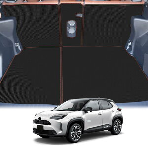 車用 ラゲッジマット カーボン調 レザー トヨタ ヤリスクロス 10系 2WD型専用 (2020年8月〜現行) YARIS CROSS 車種専用設計 トランクドア トランク マット カーゴマット ラゲッジカバー 防水 傷防止