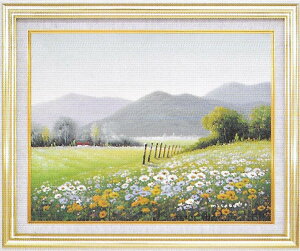 花 絵画 油絵 風景画 絵画の通販 価格比較 価格 Com