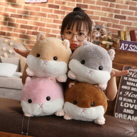 ＼P2倍★7/17まで／【送料無料】ぬいぐるみ リス うさぎ ハムスター ごろ寝 抱き枕 特大 かわいい ビッグ プレゼント おもちゃ 子供 女の子 女性 グレー 彼女 ベッド 雑貨 お祝 出産 誕生日