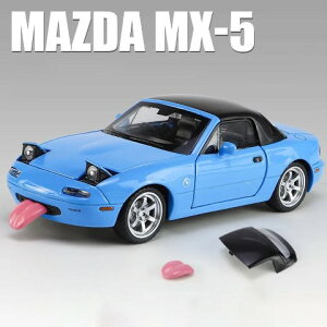\P2倍★10/29まで/【送料無料】MAZDA ユーノス ロードスター 1/32 ミニカー 全4色 ライト点灯 エンジンサウンド 合金モデル MX-5 模型 ジオラマ