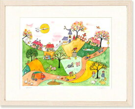 絵画　版画　インテリア　クリーブ・くねくねストーリート