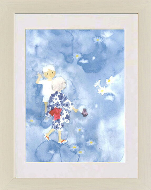 1749円 56 Off いわさき ちひろ 絵画 インテリア アヒルとクマと赤ちゃん