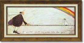 絵画　サムトフト・ずっとあなたを待ち続けて 現代アート インテリア