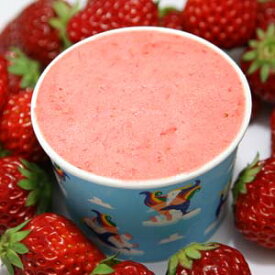 カップアイス アイスクリーム ジェラート 東京いちご いちご 苺 イチゴアイス 甘くて酸っぱい苺の味を最高に引き出したシャーベットです 魁ジェラート