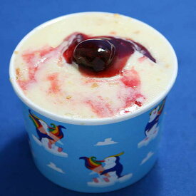 カップアイス アイスクリーム ジェラート 木いちごのミルフィーユ バニラアイスとパイ生地と木いちご、絶妙の組み合わせ 木いちご（フランポワーズ）がお口いっぱいに 魁ジェラートアイスクリーム
