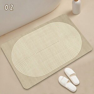 珪藻土バスマット ソフト 大判サイズ 風呂マット 洗濯可 洗面マット アスベストなし 足マット キッチンマット 無石綿 水気切り 柔らか 珪藻土ソフトマット 折り畳める 吸水 速乾 抗菌 消臭
