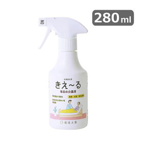 抗菌消臭剤 きえーるH毎日の介護用 280ml　H-KMK-280 1本 スプレータイプ (環境大善)