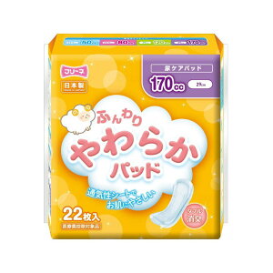 【軽失禁用パッド】フリーネ ふんわりやわらかパッド 吸水量170cc 1袋 22枚入り(第一衛材)HEP-816