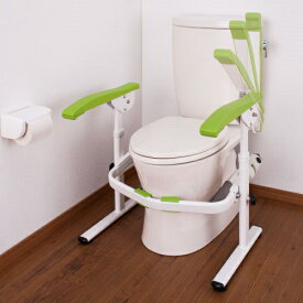 楽天市場 介護用品 立ち上がり トイレ用手すり 補助の通販