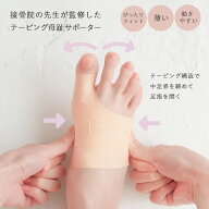 ＜メール便送料無料＞接骨院の先生が監修したテーピング母趾サポーター 1枚入 日本製 外反母趾 足指サポ…