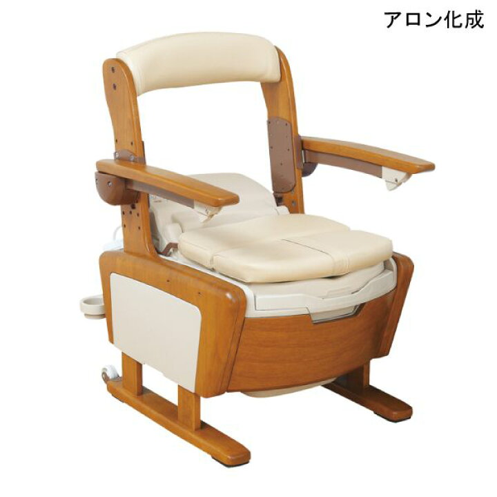 楽天市場】アロン化成 安寿 家具調 ポータブルトイレ AR-SA1 