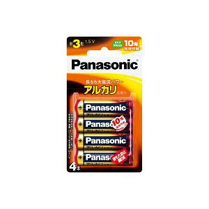�y����l�l1����z�p�i�\�j�b�N �A���J�����d�r�P3�` 4�{�p�b�N Panasonic LR6XJ/ 4B �u���X�^�[�(4984824719873)