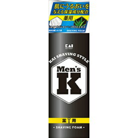 【あわせ買い2999円以上で送料お得】貝印 Mens K シルクプロテイン配合 薬用 シェービングフォーム