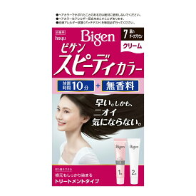 【あわせ買い2999円以上で送料お得】ホーユー ビゲン スピーディカラークリーム 7(深いダークブラウン) 【4987205041181】