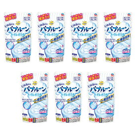 【まとめ買い×7個セット】アース製薬 らくハピ いれるだけ バブルーン トイレボウル 160g ( トイレ用 洗浄剤 除菌 掃除 )（ 4901080686411 ） 【あわせ買い2999円以上で送料お得】トイレ用洗剤