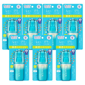 【送料お得・まとめ買い×7個セット】花王 Kao ビオレUV アクアリッチ アクアプロテクトミスト 60ml 瞬感ミストUV SPF50 PA++++ ( 4901301416438 )日焼け止め UVカット ノンガスタイプ スプレー