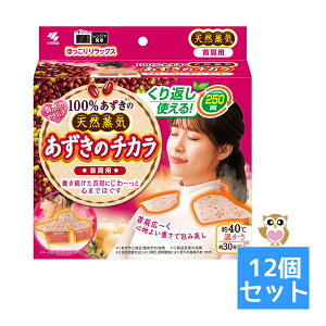 【送料お得・まとめ買い×12個セット】小林製薬 あずきのチカラ 首肩用 4901548603998