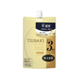 【送料お得・まとめ買い×7個セット】ファイントゥデイ TSUBAKI プレミアムボリューム＆リペア シャンプー つめかえ用 1000ml