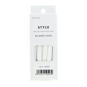 �y���������E�܂Ƃߔ���×10�Z�b�g�z�R�����u�X SNEAKER CARE Re-SHOE LACES 140�Z���` �z���C�g 1���� 2�{���� �C�Ђ�