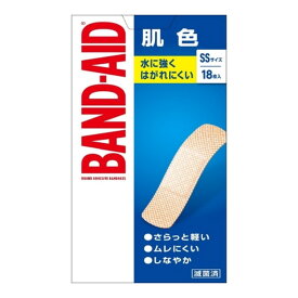 【あわせ買い2999円以上で送料お得】BAND-AID バンドエイド 肌色 SSサイズ 18枚入