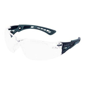 【あわせ買い2999円以上で送料お得】ボレー社 bolle 二眼型保護メガネ フィットタイプ ラッシュプラス ブラック×グレー クリアレンズ
