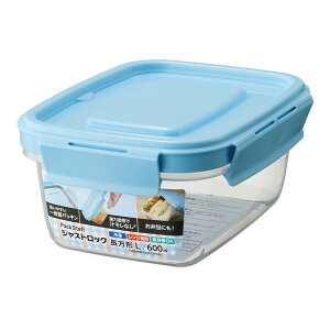 【送料お得・まとめ買い×11個セット】エビス パックスタッフ ジャストロック 長方形 L 容量600ml 保存容器
