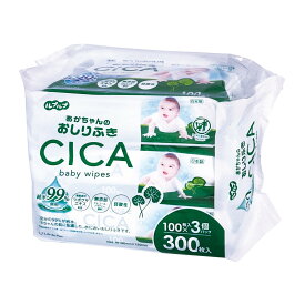 【送料お得・まとめ買い×12個セット】Life-do.Plus 赤ちゃんのおしりふき CICA 100枚入り×3個パック