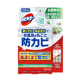 【送料お得・まとめ買い×6個セット】ジョンソン カビキラー お風呂を丸ごと防カビ さわやかなフレッシュガーデンの香り 本体