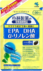 【あわせ買い2999円以上で送料お得】小林製薬 EPA DHAα-リノレン酸 180粒