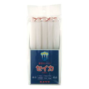 【お一人様1個限り特価】カメヤマ 赤芯ローソク セイカ 聖火印 7号5 角袋(S) 560G (20本入) 【4901435080499】