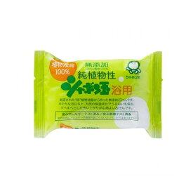 【あわせ買い2999円以上で送料お得】シャボン玉石けん　シャボン玉 純植物性 浴用 100g(無添加石鹸) 【4901797003013】