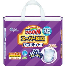 【あわせ買い2999円以上で送料お得】大王製紙 グーン スーパーBIG パンツ 14枚入 【4902011743081】