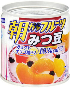 【送料お得】はごろも 朝からフルーツ みつ豆 190g×24個セット (4902560170987)