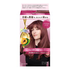 【あわせ買い2999円以上で送料お得】ヘンケルジャパン サイオス カラージェニック ミルキーヘアカラー P01 クリスタルピンク