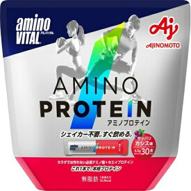 【あわせ買い2999円以上で送料お得】味の素 アミノバイタル AMINO VITAL アミノプロテイン カシス 30本入