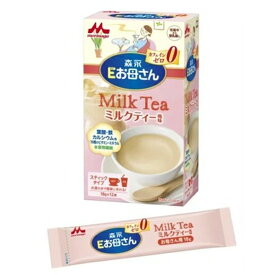 【送料お得・まとめ買い×7個セット】森永乳業 Eお母さん ミルクティー風味 18g×12本入 カフェインゼロ